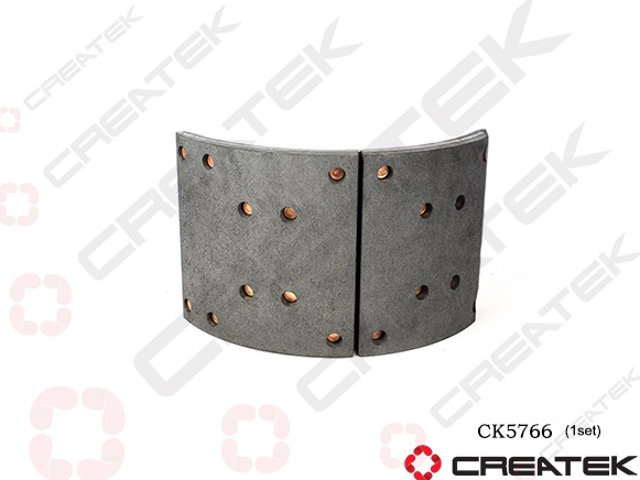 Shaanxi (Shacman)  Колодка тормозная задняя Createk
