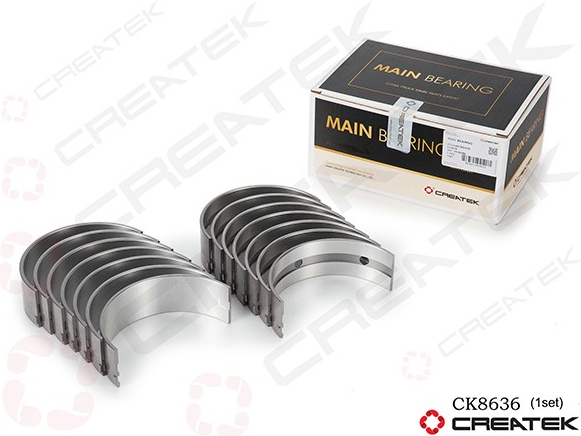 Howo Вкладыши коренные WD615 Createk