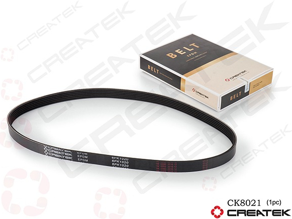 Howo Ремень кондиционера ручейковый 6PK1020 Createk