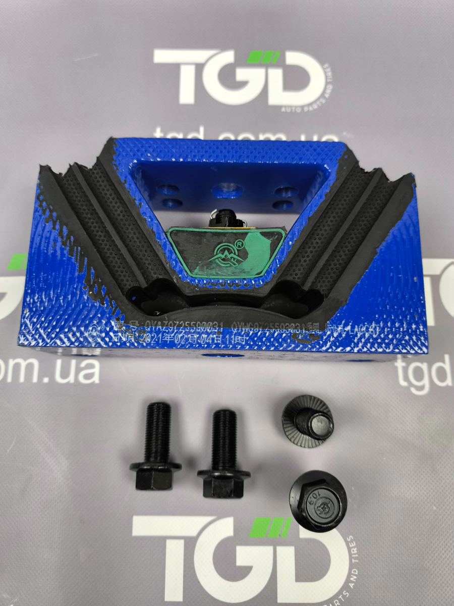 Howo A7 Подушка (опора) двигателя задняя D10