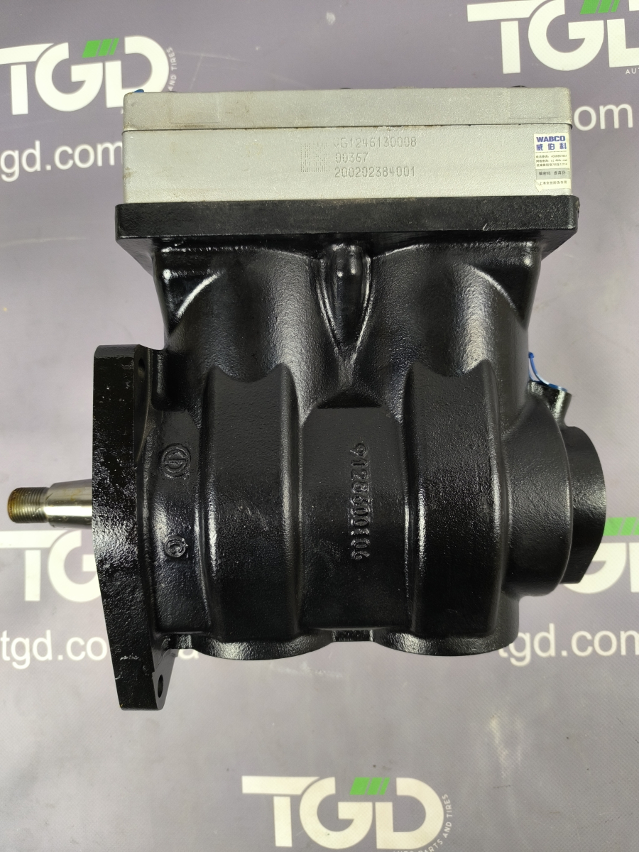 Howo A7 Компрессор воздушный двухцилиндровый WABCO