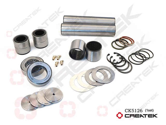 Shaanxi (Shacman)  F3000 (X3000) Ремкомплект шкворня 224*51*50.2*50 Createk