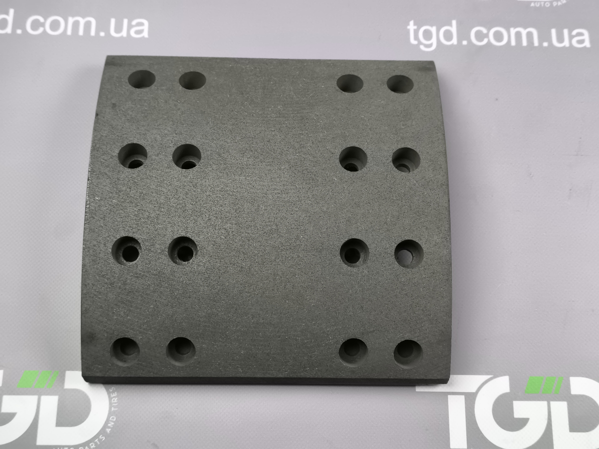 Howo T70 Накладка тормозная задняя большая Createk