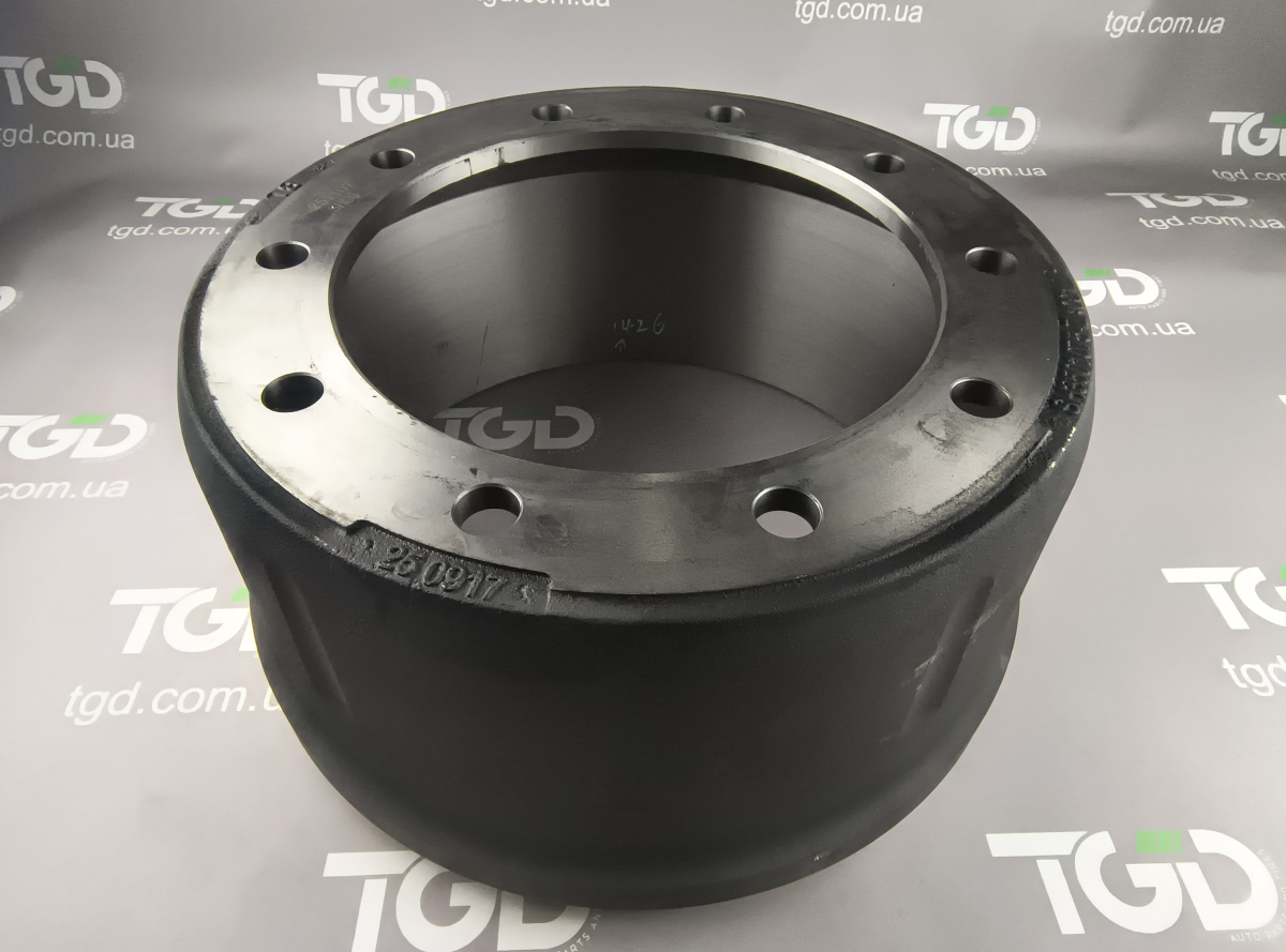 Барабан тормозной передний (оригинал) JAC N200 SH3501075ZA001